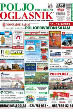 Poljoprivredni Oglasnik - broj 391, 13. feb 2019.