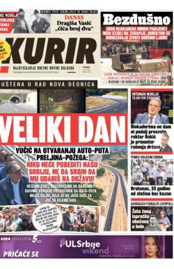 Kurir - broj 4077, 6. jul 2025.