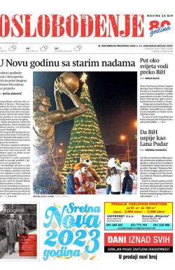 Oslobođenje - broj 27187, 31. dec 2022.