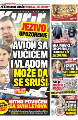 Kurir - broj 1481, 22. mar 2018.