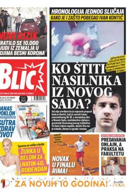 Blic - broj 8466, 21. sep 2020.