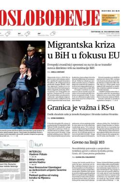 Oslobođenje - broj 26091, 18. jul 2019.