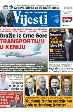 Vijesti - broj 6050, 30. jan 2015.
