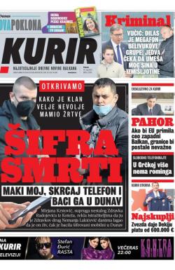 Kurir - broj 2600, 14. maj 2021.