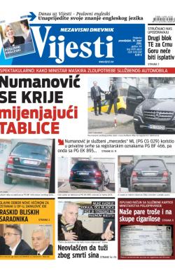 Vijesti - broj 6109, 30. mar 2015.