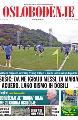 Oslobođenje - broj 24.256, 14. jun 2014.