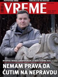 Vreme - broj 1827, 9. jan 2026.