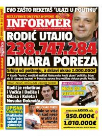 Informer - broj 1557, 9. jun 2017.