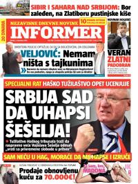 Informer - broj 788, 2. dec 2014.