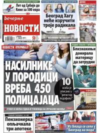 Večernje novosti - broj 2566, 1. apr 2017.