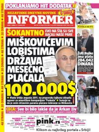 Informer - broj 1128, 16. jan 2016.