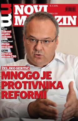 Novi magazin - broj 233, 15. okt 2015.