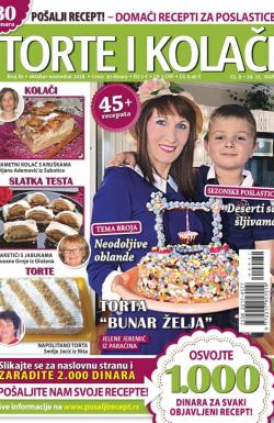 Torte i kolači SRB - broj 82, 25. sep 2018.