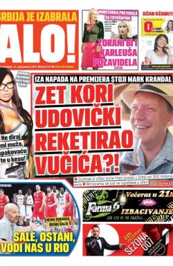 Alo - broj 2721, 21. sep 2015.
