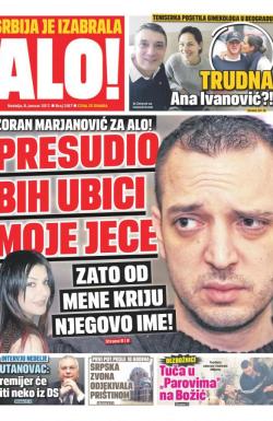 Alo - broj 3187, 8. jan 2017.