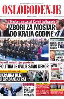 Oslobođenje - broj 24.190, 9. apr 2014.