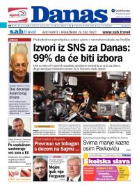 Danas - broj 5961, 24. jan 2014.