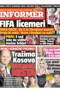 Informer - broj 3229, 28. nov 2022.
