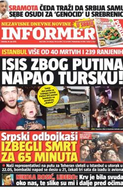 Informer - broj 1268, 30. jun 2016.
