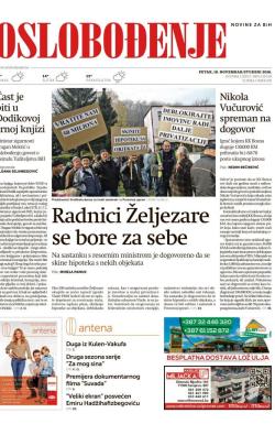 Oslobođenje - broj 25139, 18. nov 2016.