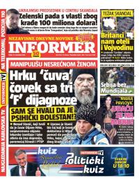 Informer - broj 4134, 14. nov 2025.
