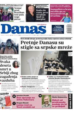 Danas - broj 9162, 26. nov 2022.