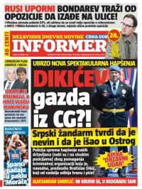 Informer CG - broj 1363, 19. okt 2016.