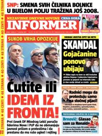 Informer CG - broj 792, 6. dec 2014.
