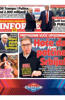 Informer - broj 4148, 1. dec 2025.