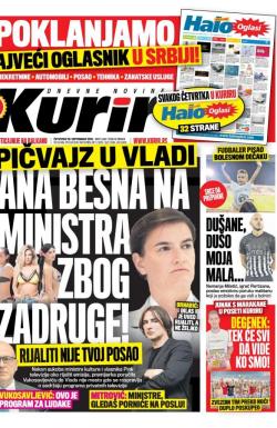 Kurir - broj 1660, 20. sep 2018.