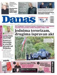 Danas - broj 9719, 21. sep 2024.