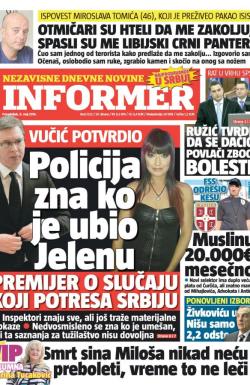 Informer - broj 1223, 9. maj 2016.