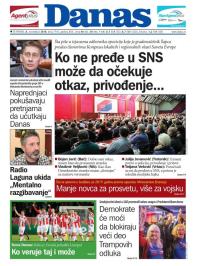 Danas - broj 7710, 8. nov 2018.
