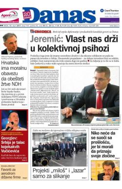 Danas - broj 7107, 15. mar 2017.