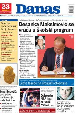 Danas - broj 8288, 8. jun 2020.