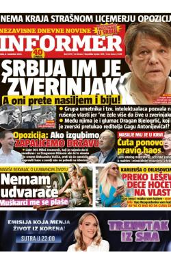 Informer - broj 3519, 8. nov 2023.