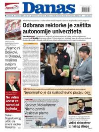 Danas - broj 8032, 26. sep 2019.
