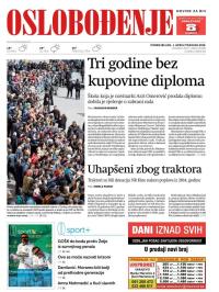 Oslobođenje - broj 25985, 1. apr 2019.