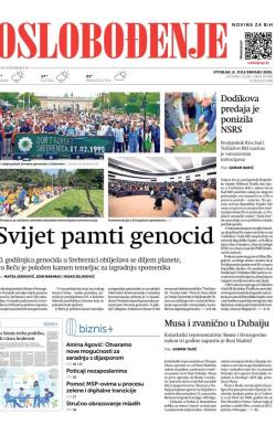 Oslobođenje - broj 27955, 8. jul 2025.