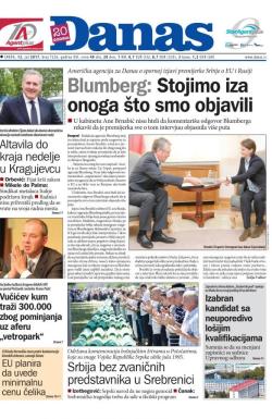 Danas - broj 7226, 12. jul 2017.