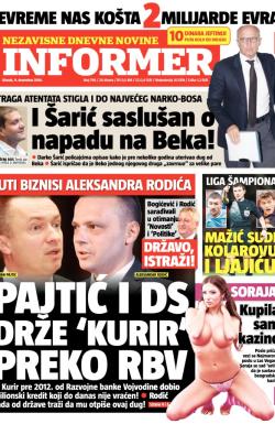 Informer - broj 794, 9. dec 2014.