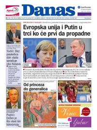 Danas - broj 6710, 12. feb 2016.