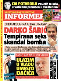Informer - broj 601, 25. apr 2014.