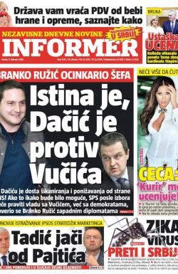 Informer - broj 1143, 3. feb 2016.