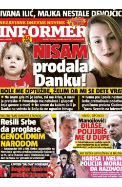 Informer - broj 3641, 3. apr 2024.