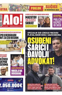 Alo - broj 6135, 15. apr 2025.