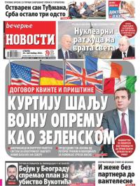 Večernje novosti - broj 4440, 24. sep 2022.