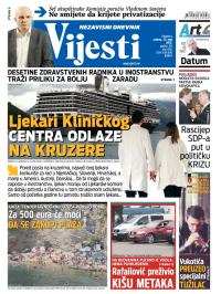 Vijesti - broj 6162, 23. maj 2015.