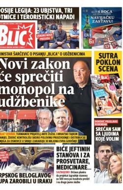 Blic - broj 7638, 23. maj 2018.