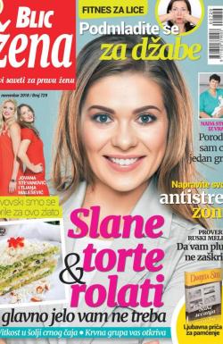 Blic Žena - broj 729, 3. nov 2018.
